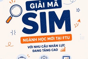 [GIẢI MÃ SIM] NGÀNH HỌC MỚI TẠI FTU VỚI KHẢ NĂNG ĐÁP ỨNG NHU CẦU NHÂN SỰ CHẤT LƯỢNG CAO TRONG THỜI KỲ MỚI 